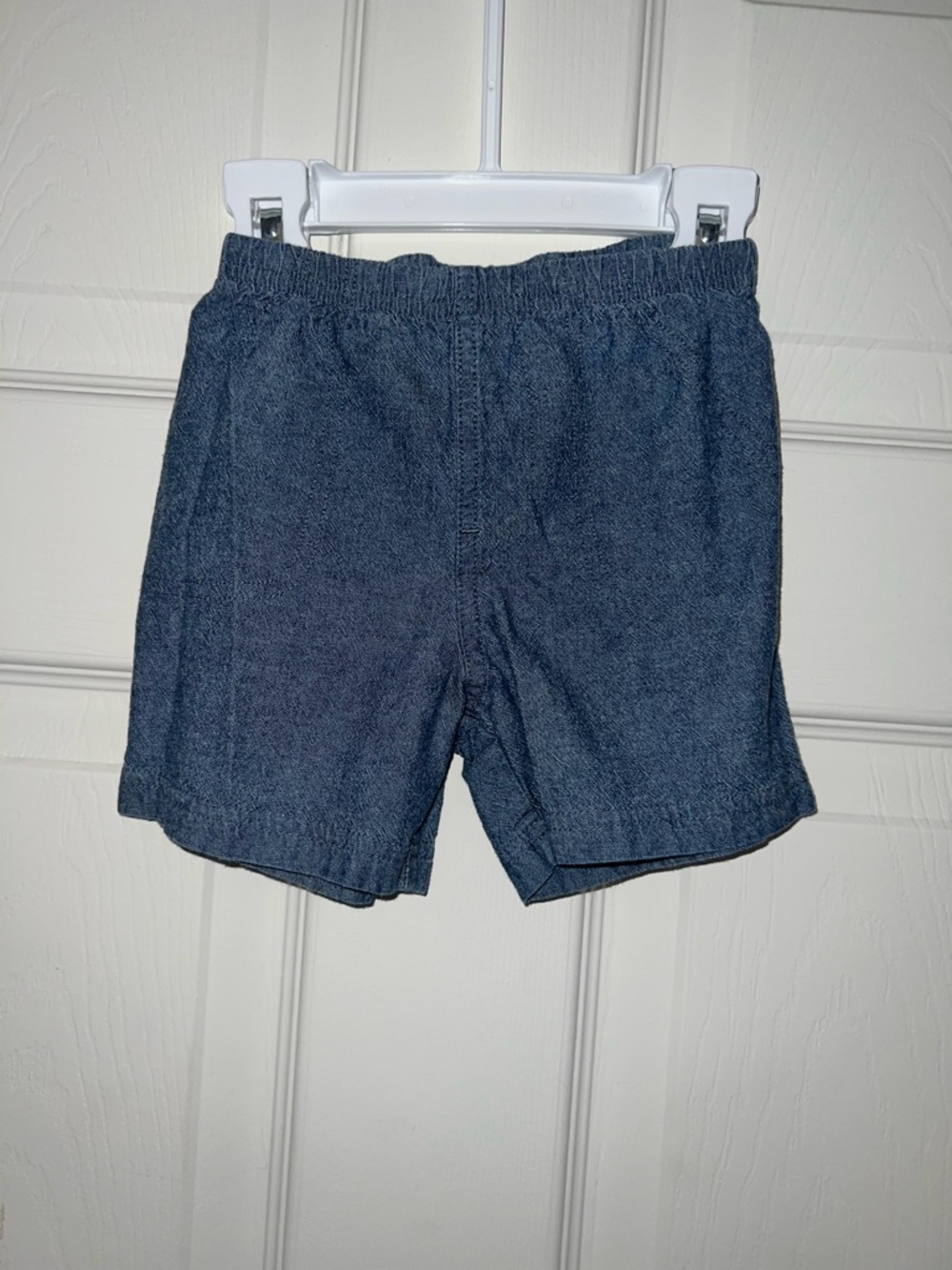Carter's denim blue elastic shorts